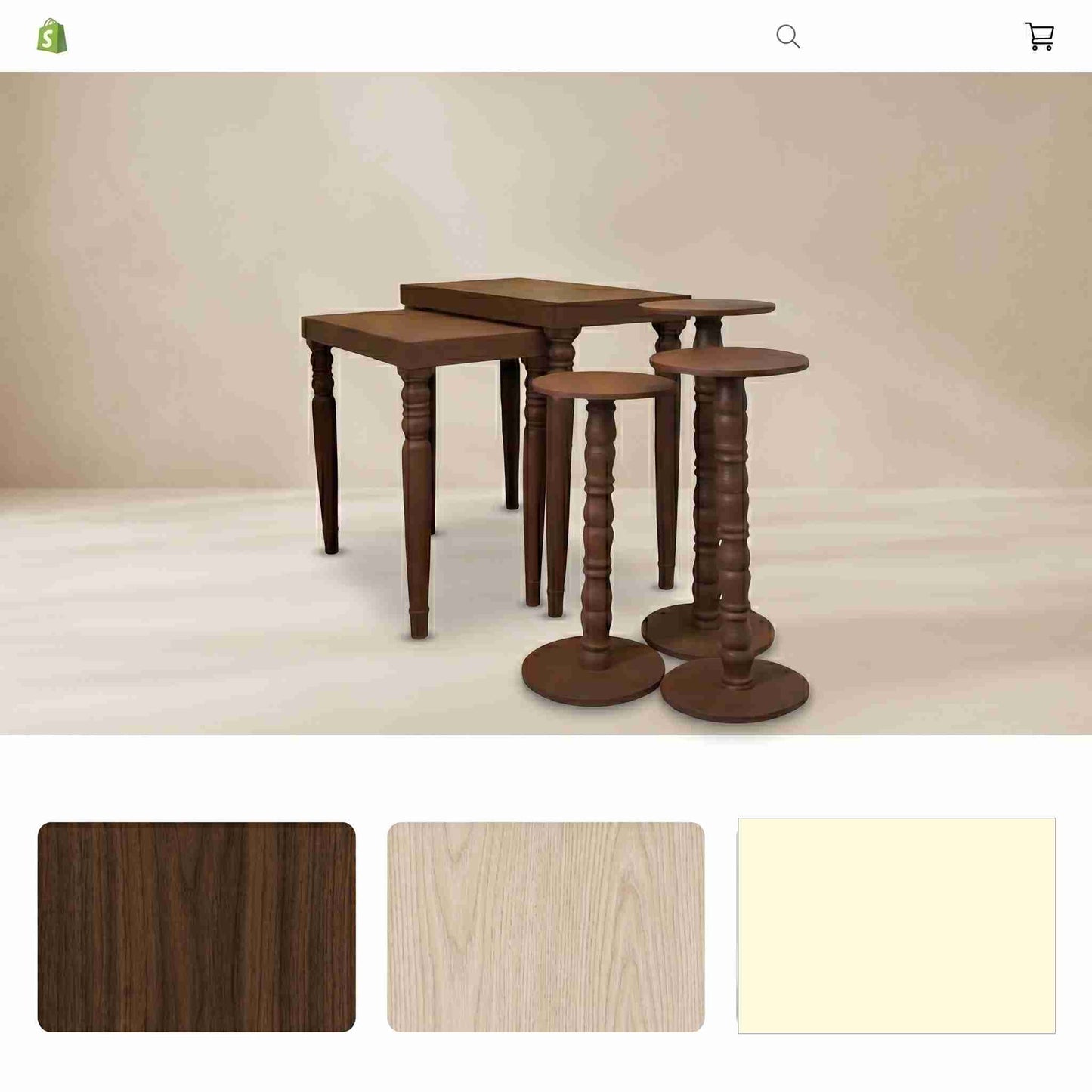 طقم طاولات و ستاندات