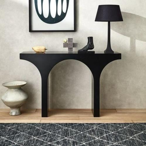 ستاند وطاولة مدخل فاخرة بتصميم مودرن