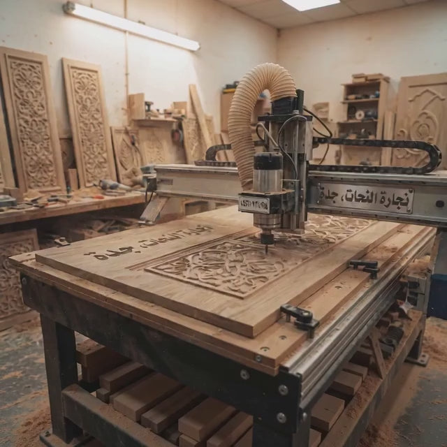 قص و حفر مكينة راوترc cnc